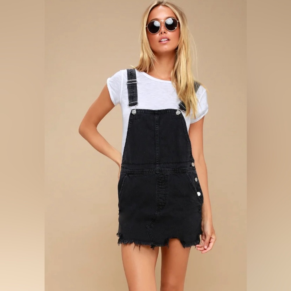 Free People Denim jumper